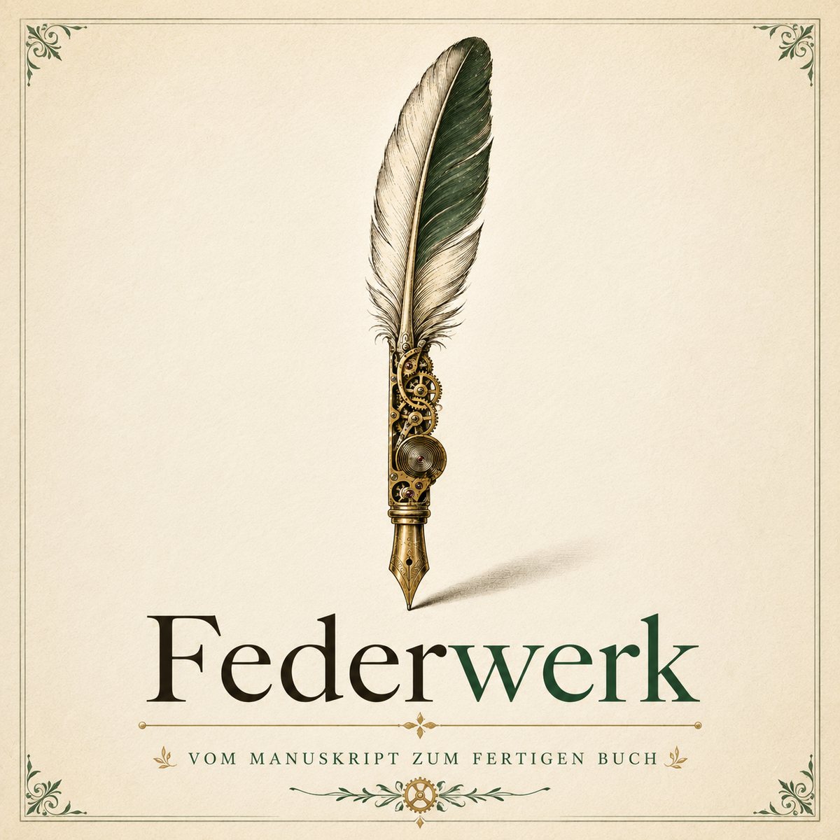 Federwerk, vom Manuskript zum fertigen Buch